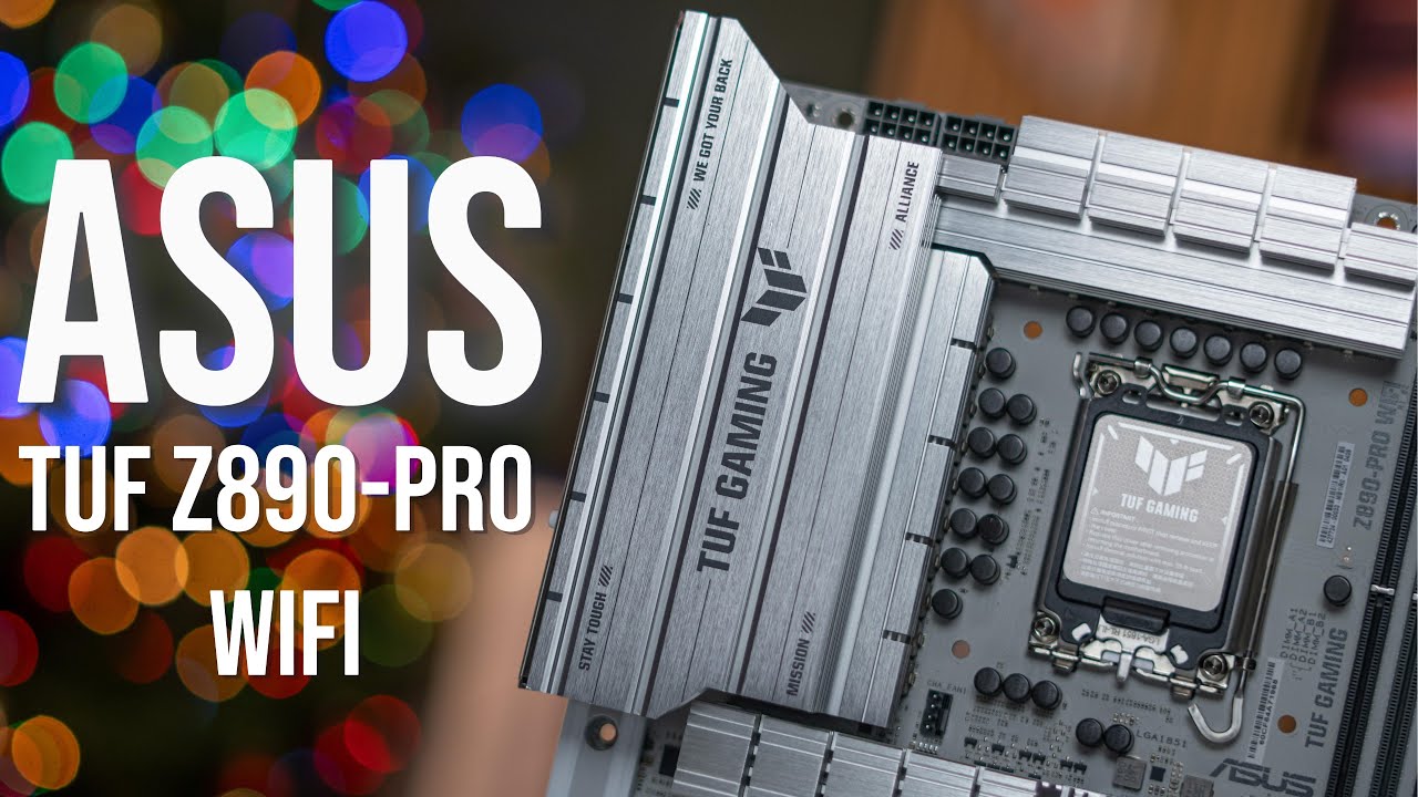 ASUS TUF Z890 Pro WiFi Hands-On: Analisi e Prime Impressioni
