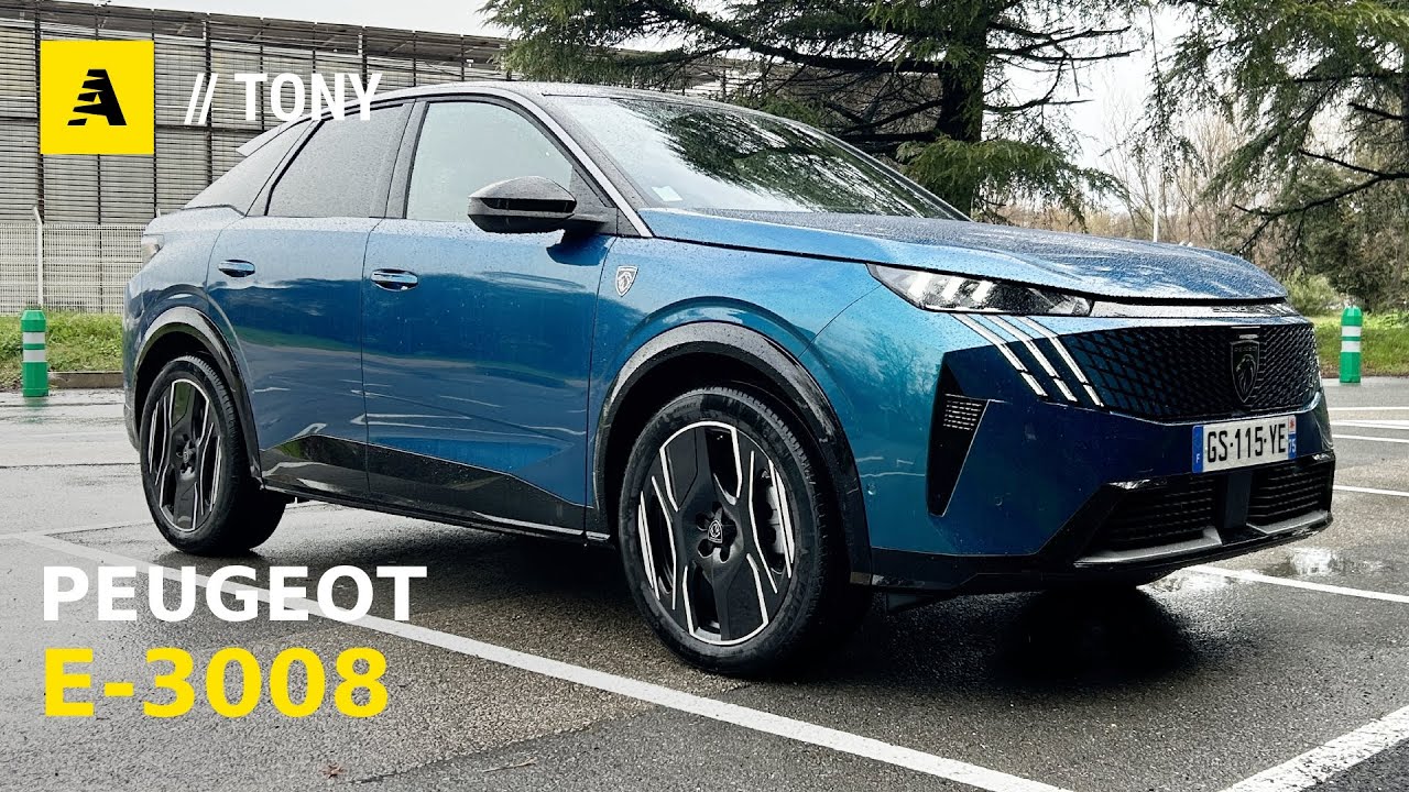 Peugeot e-3008 (2024) | Fino a 700 km di AUTONOMIA... Da 42.000 euro