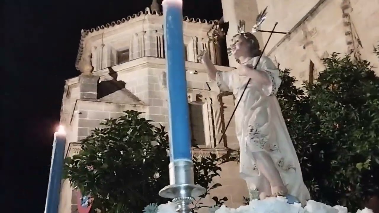 salida procesional niño jesús jerez AM virgen de Fátima ( el torno ) 3/01
