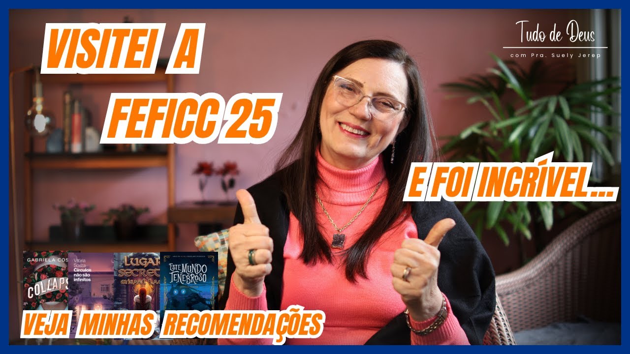 Fui na Feira de Ficção Cristã e saí renovada!  #FEFICC