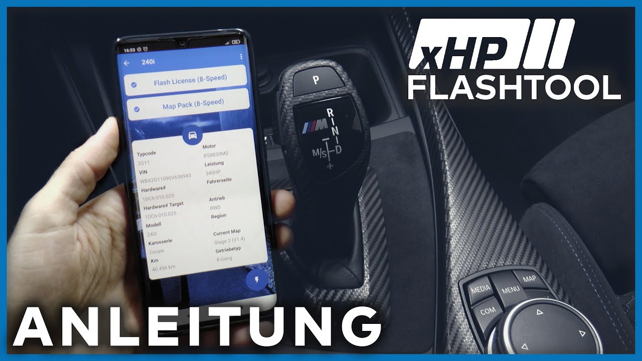 xHP Flashtool Getriebe Software: Anleitung BMW Automatikgetriebe flashen [Tutorial | How to]