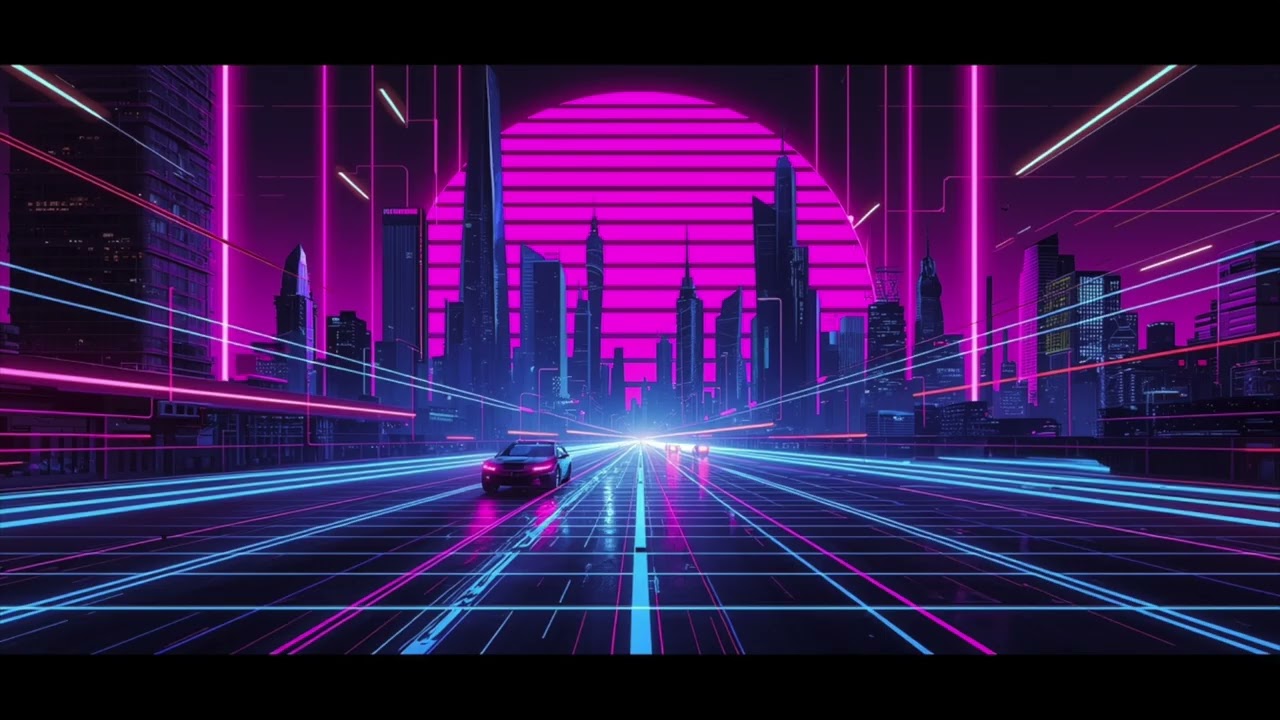 Neon Drift - Synthwave Instrumental | CB Groove