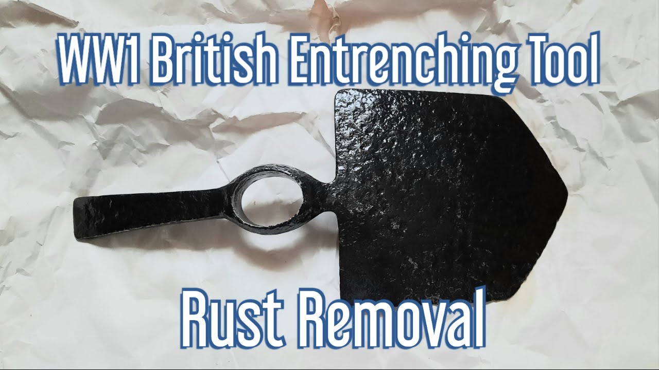 British Entrenching Tool | Rust Removal