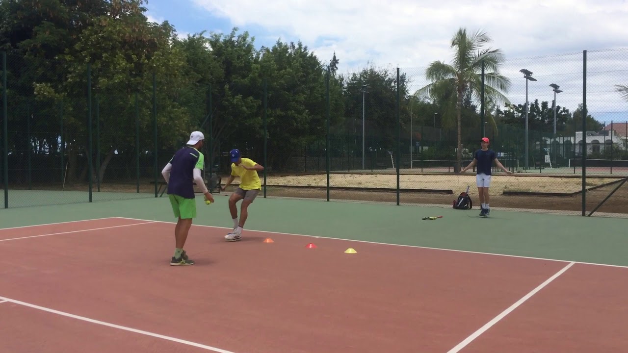 Tennis drills : front to back footwork 🎾