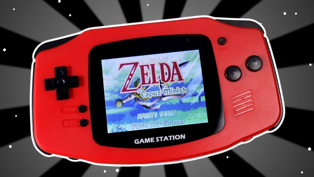 Clone de Game Boy Advance Muito Barato - Análise Game Station da Aliexpress