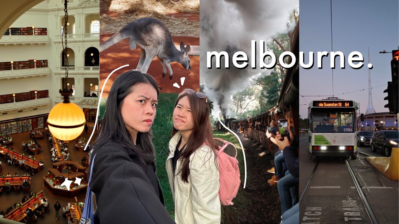 2 days in Melbourne (*Relaxing) | Puffing Billy, Healesville Sanctuary, State Library Victoria