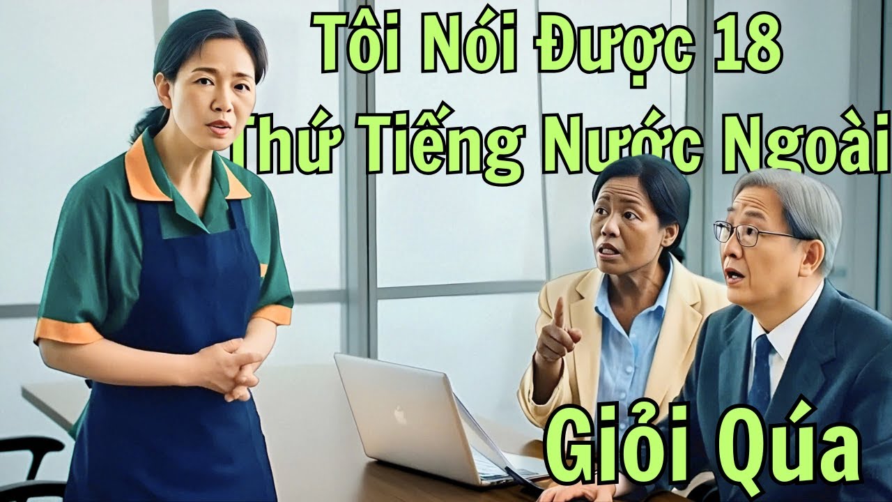 Cả Công Ty Cười Nhạo Cô Lao Công - Không Ai Ngờ Cô Lại Nói Được 18 Thứ Tiếng Và Cứu Cả Công Ty