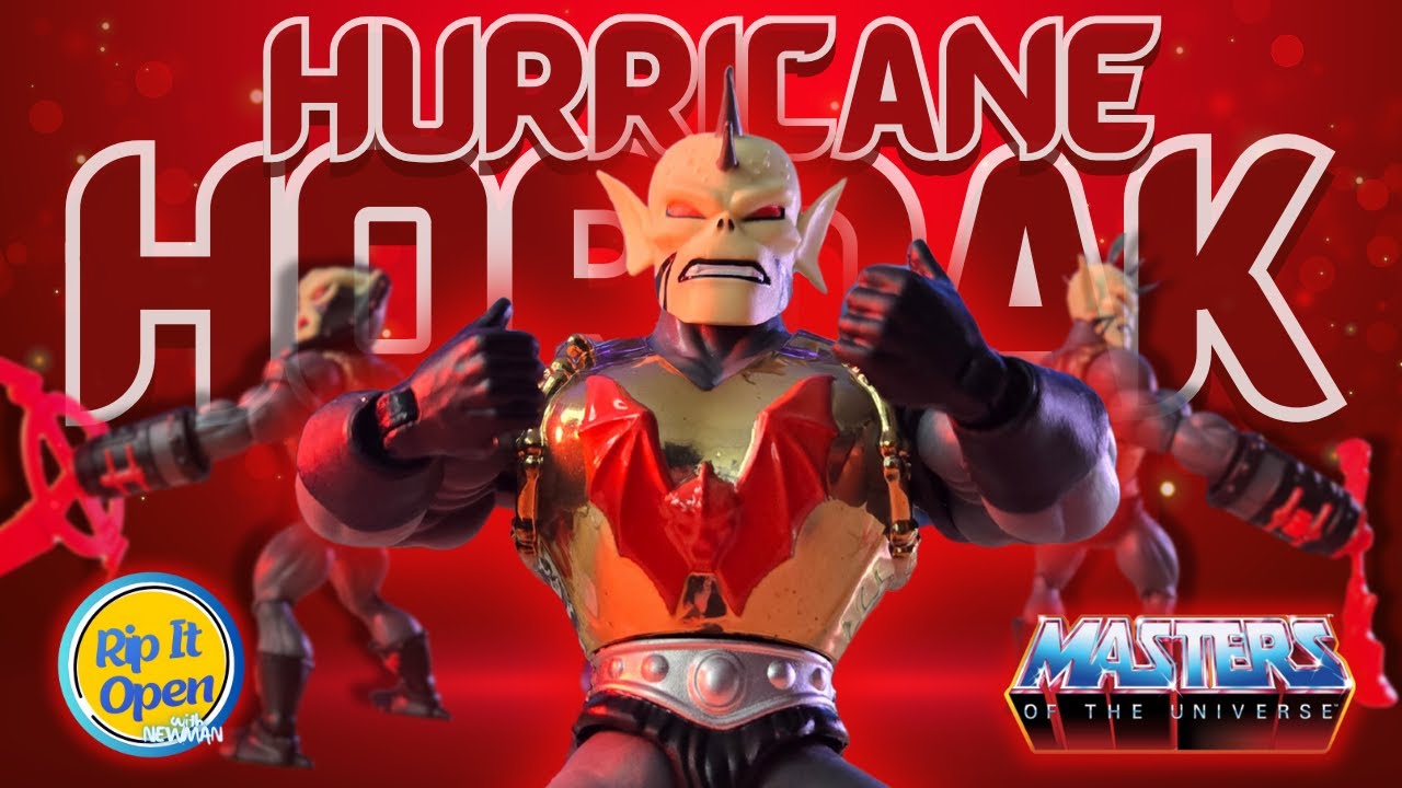 This Head Sculpt Goes Hard - Masters of the Universe Origins Hurricane Hordak Unboxing & Review