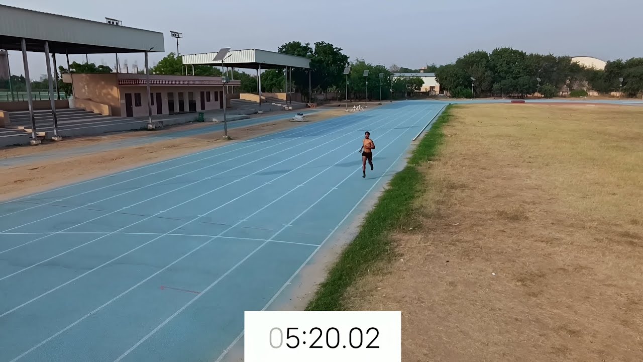 1600 METRE RACE में क्या SPEED थी?🥺 S.M.S SYNTHETIC TRACK JAIPUR #1600meterrunning #viralvideos