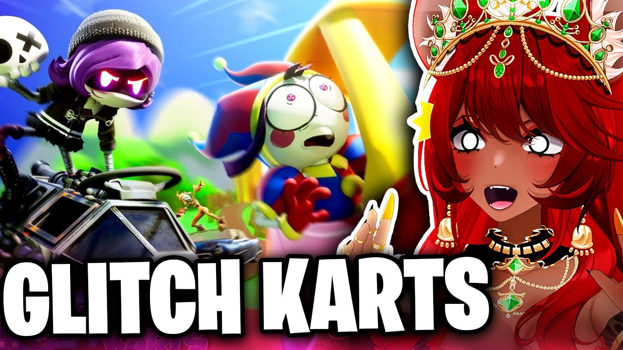 THIS IS SO CREATIVE !! | Glitch Karts Reaction