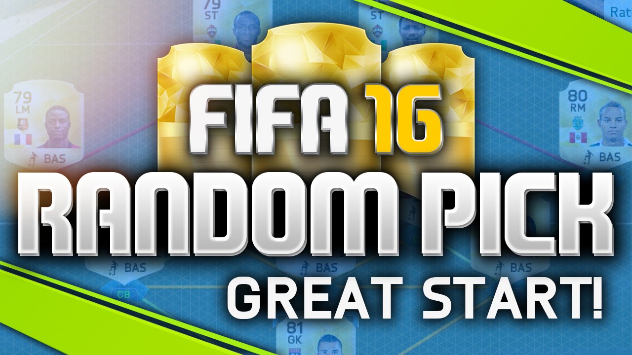 FIFA 16 - The Random Pick #1 - Awesome Starter Team! (FIFA 16 Ultimate Team)