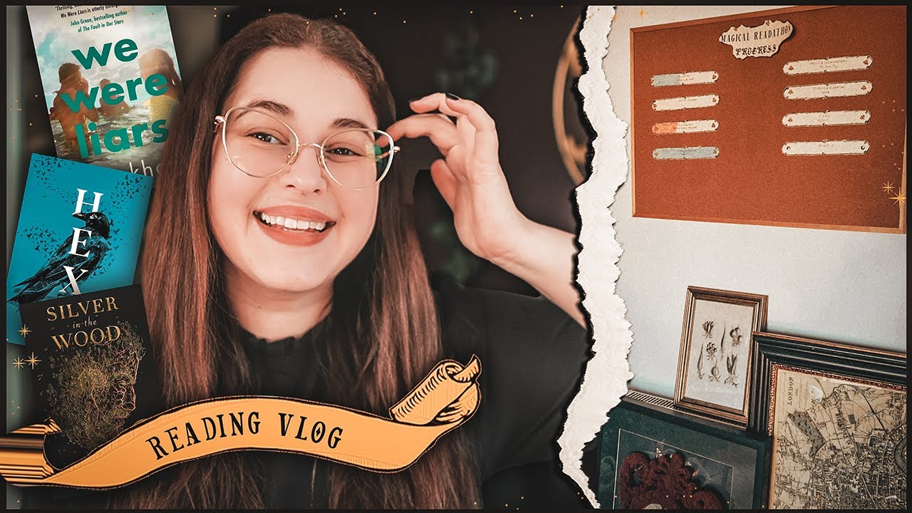 ✨Magical Readathon reading vlog: week 1