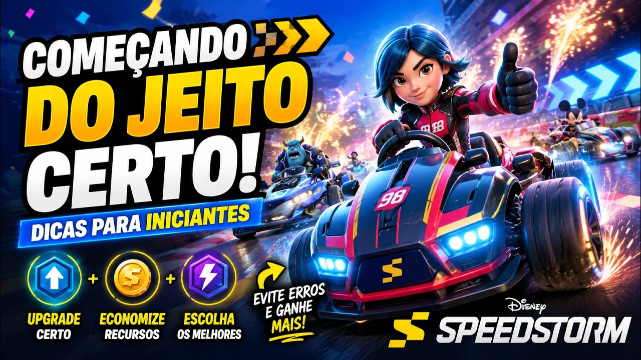 Disney Speedstorm - PC Gameplay - Dicas para se dar bem no inicio