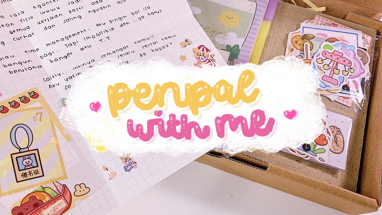 •. Penpal with Me || Cute - Pink Yellow Pastel Themed  .•