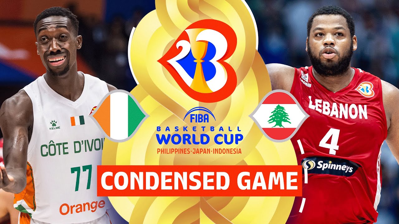 Cote d'Ivoire 🇨🇮 vs Lebanon 🇱🇧 | Full Game Highlights | FIBA Basketball World Cup 2023