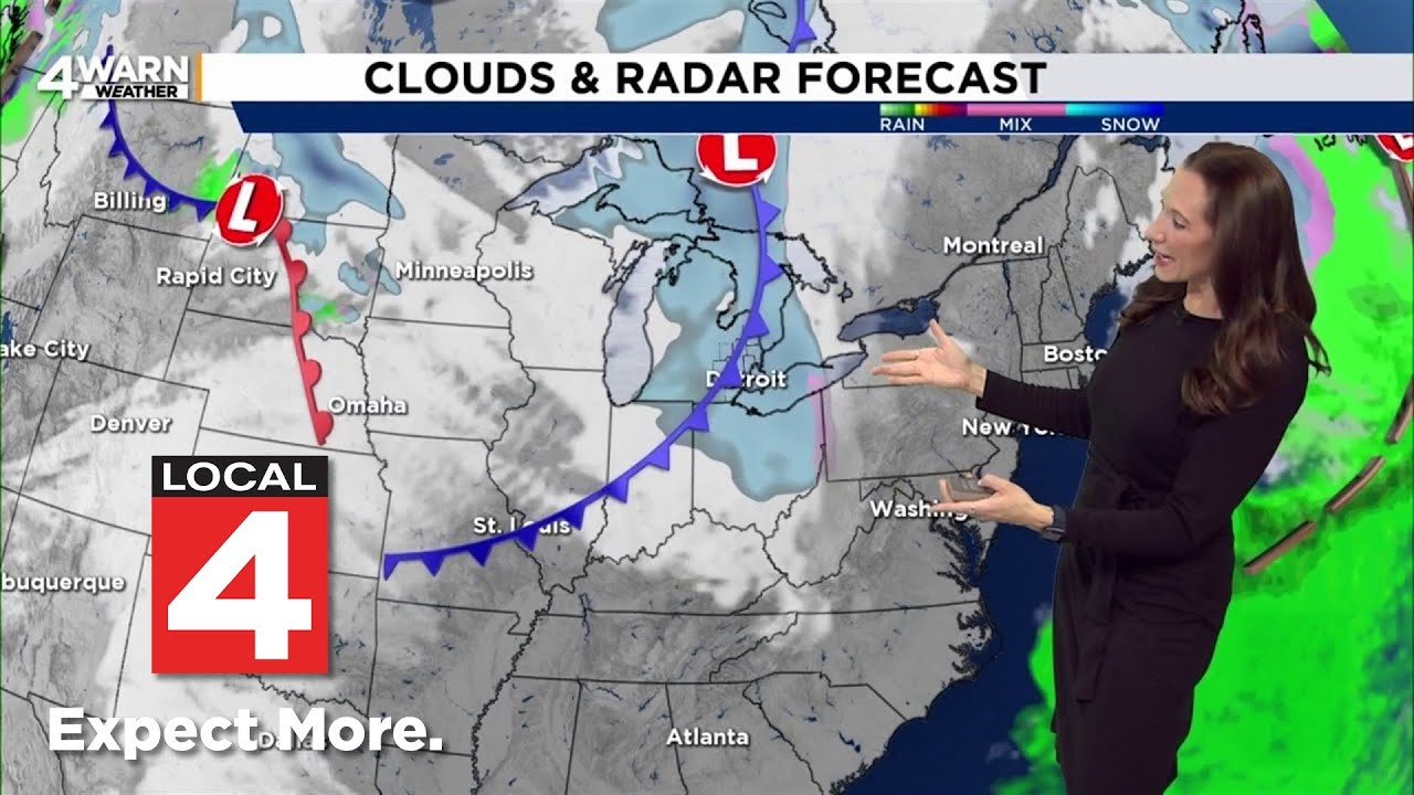 Cool, snowy Groundhog Day in Metro Detroit with more snow on the way