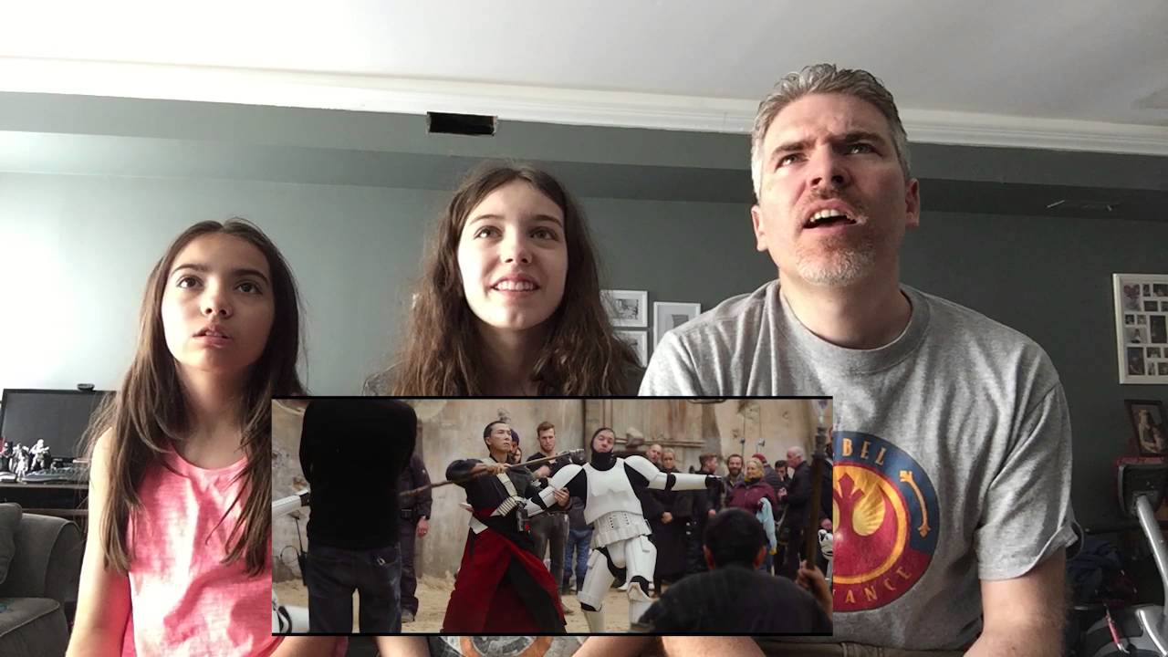 Rogue One Behind the Scenes Reaction