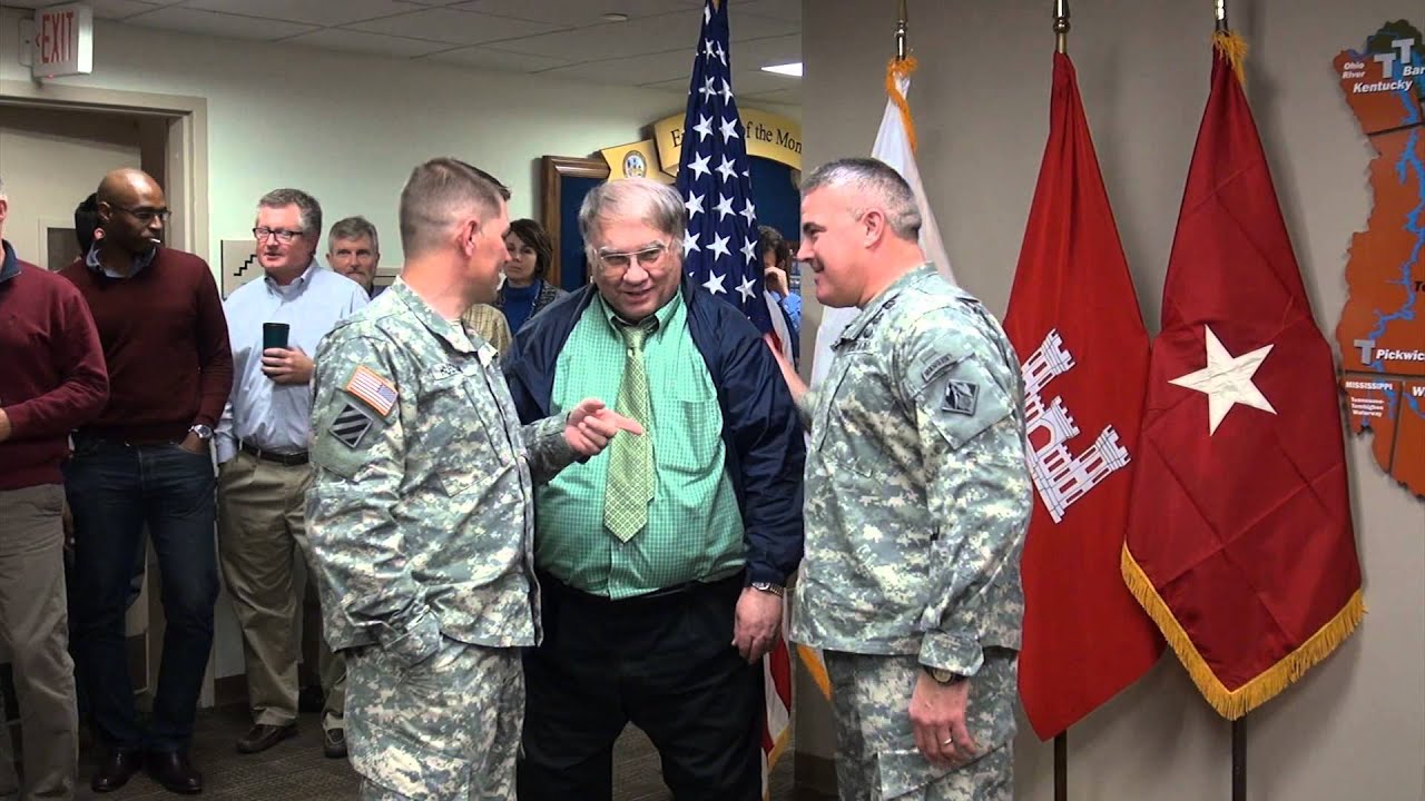Brig. Gen. Richard G. Kaiser visits Center Hill Dam