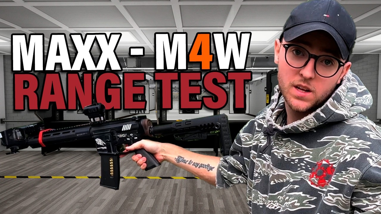 Maxx M4W mtw hop-up setup & range test and in-depth talk! (It's AMAZING) PART 3 #maxxmodel
