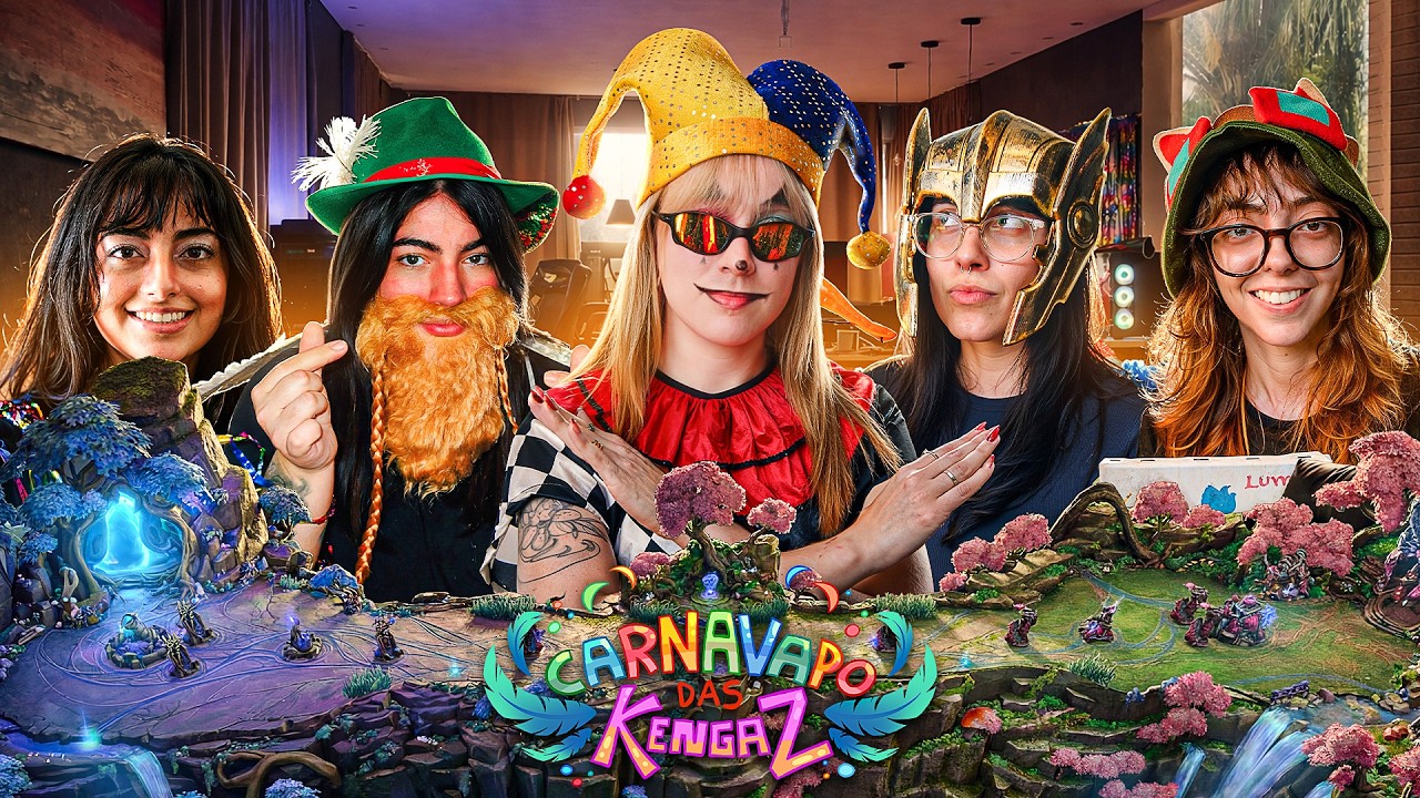 as KENGAZ foram curtir o CARNAVAL 😱🎉