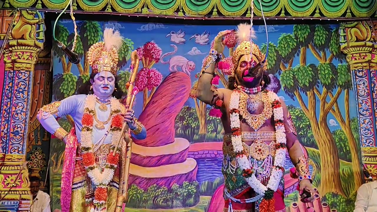 రామాంజనేయ యుద్ధం వార్ సీను, రాముడు, ఎం రవికుమార్ ఆంజనేయుడు, పైడి రాజు, హార్మోన, టి నవీన్ కుమార్