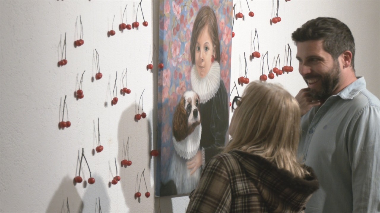 L’Associació CREA ha inaugurat l’exposició ‘Temps de cireres’, amb motiu del 8M