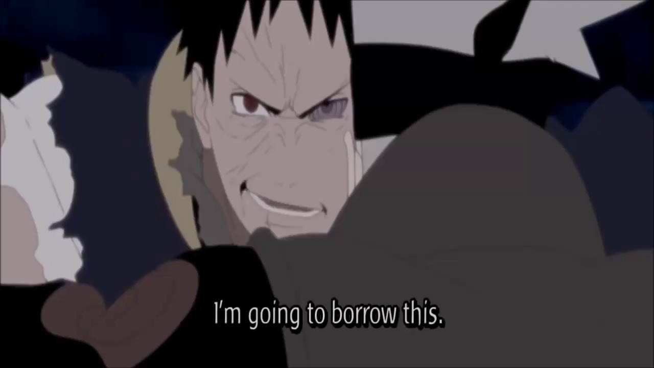 Naruto: Obito does Fire style: Fireball jutsu