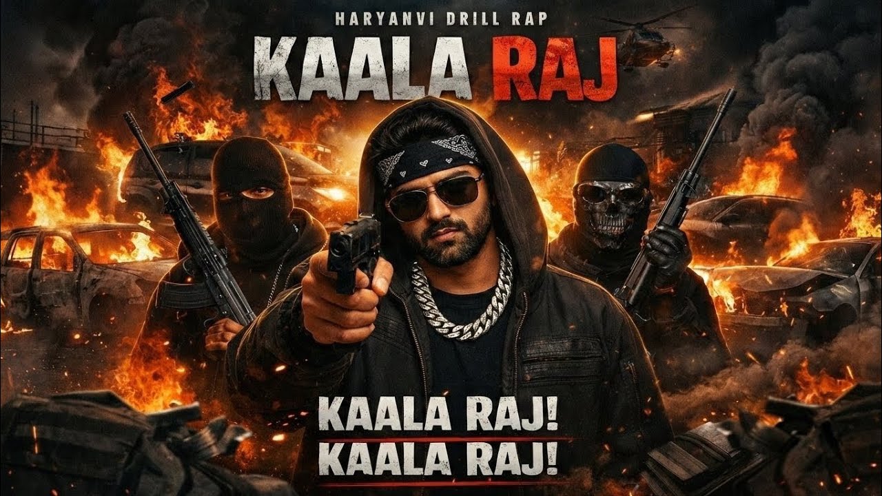 KAALA RAJ (Official Audio) | Haryanvi Drill Rap 2026 | Desi Gangster Anthem | DAG PRODUCTION