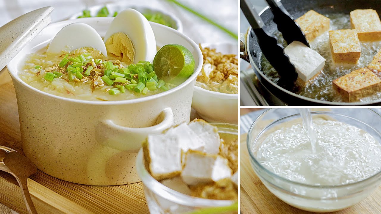Chicken Arroz Caldo - Littlechef's Chicken Rice Porridge 🎧