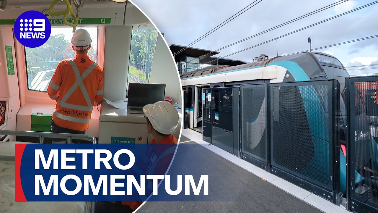 First look at Sydney's newest metro stations | 9 News Australia