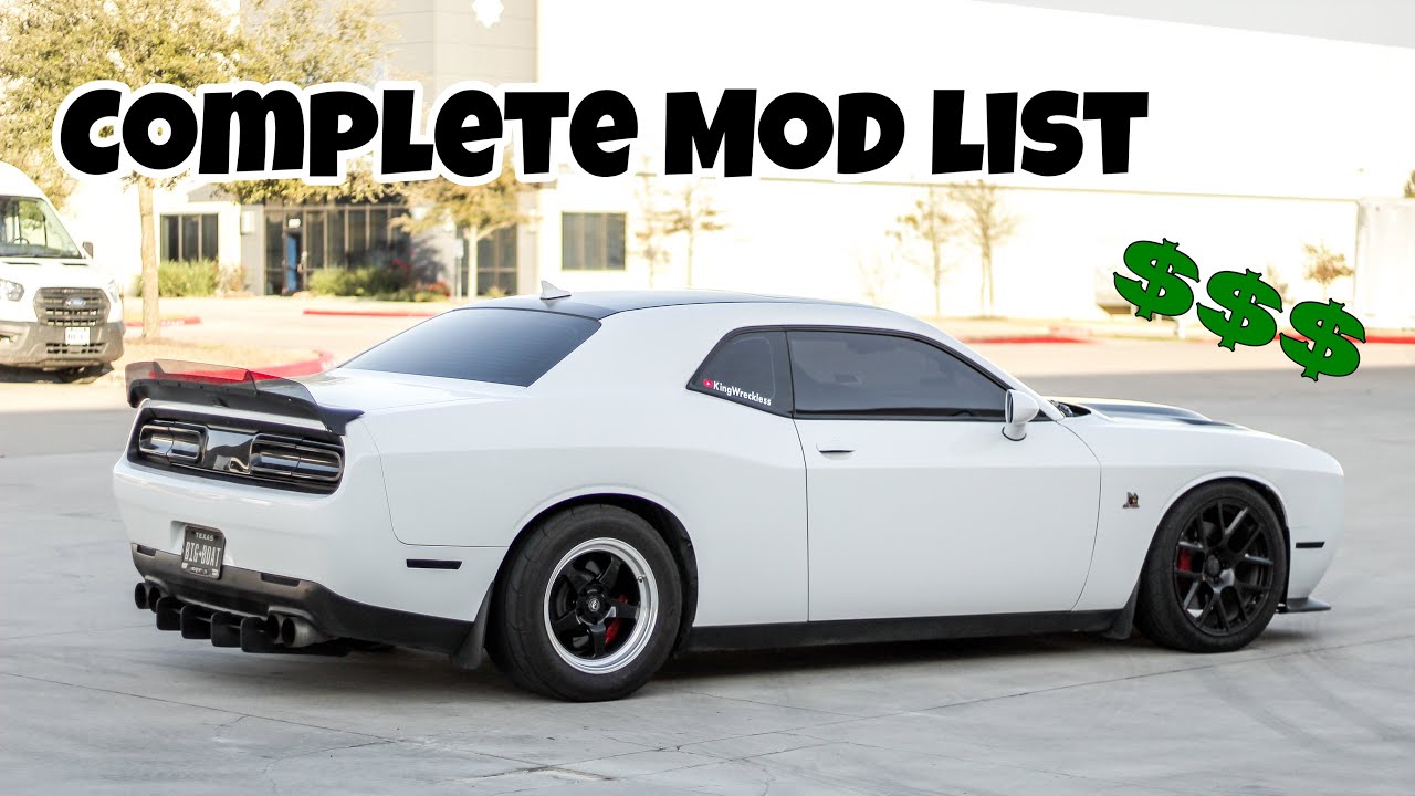 My Complete Mod List For My Cammed Scatpack!