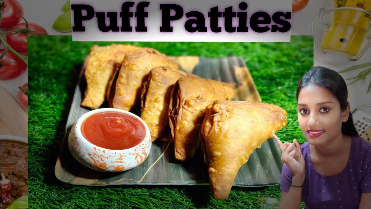 बिना ओवन के पफ पेटिस | Vegetable Puff Patties @yummy Cooking Rinki  #cooking #recipe 😀