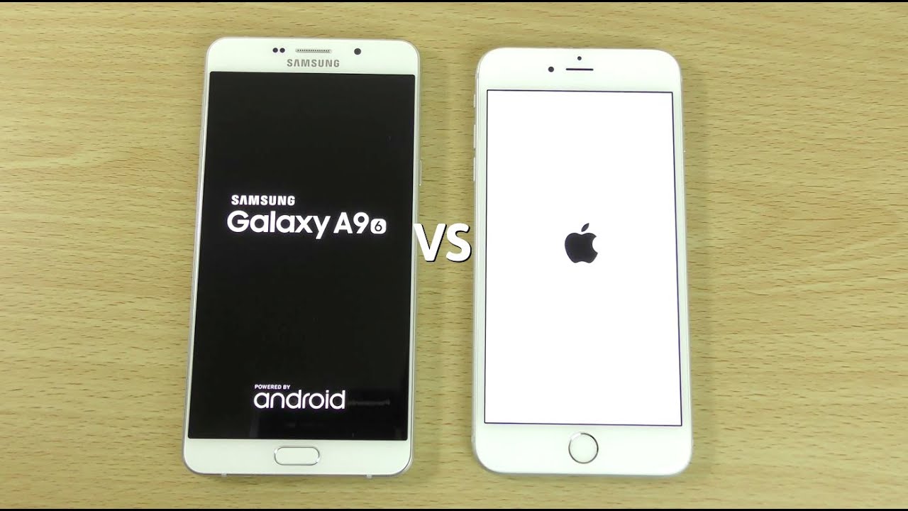 Samsung Galaxy A9 VS iPhone 6S Plus - Speed & Camera Test!