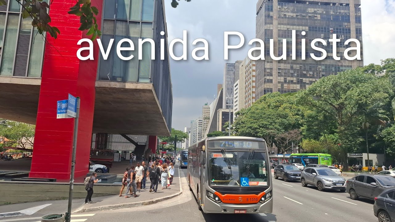Avenida Paulista 🇧🇷 grande sao paulo / como e bonita essa avenida 