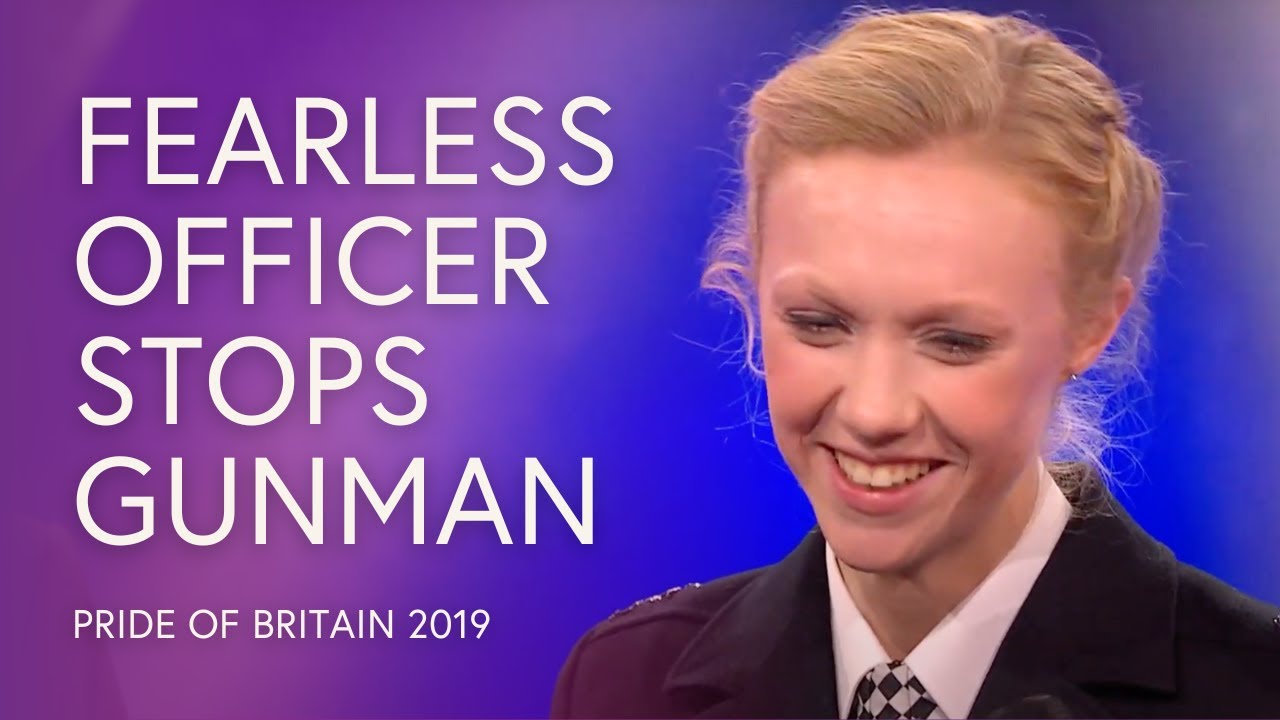 Stevie Bull: Brave Officer Risked Her Life to Tackle Gunman | Pride of Britain 2019
