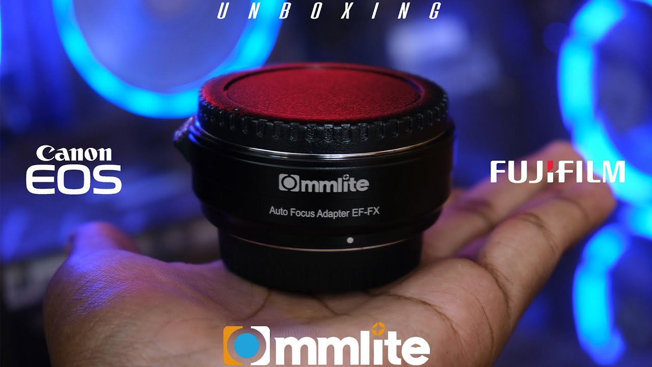 Commlite Adpter | Canon EF mount to Fujifilm X mount | Fujifilm | Unboxing and Samples