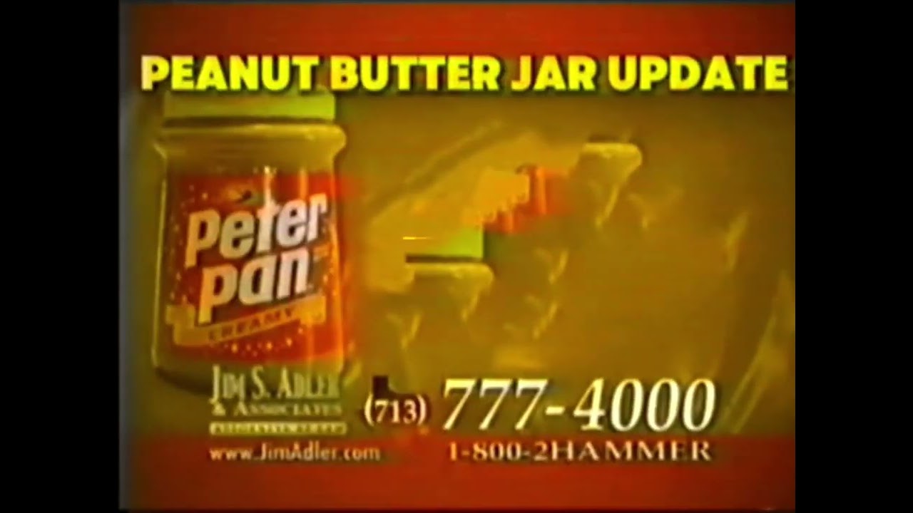 🇺🇸 Jim Adler - Peter Pan Peanut Butter recall anomaly