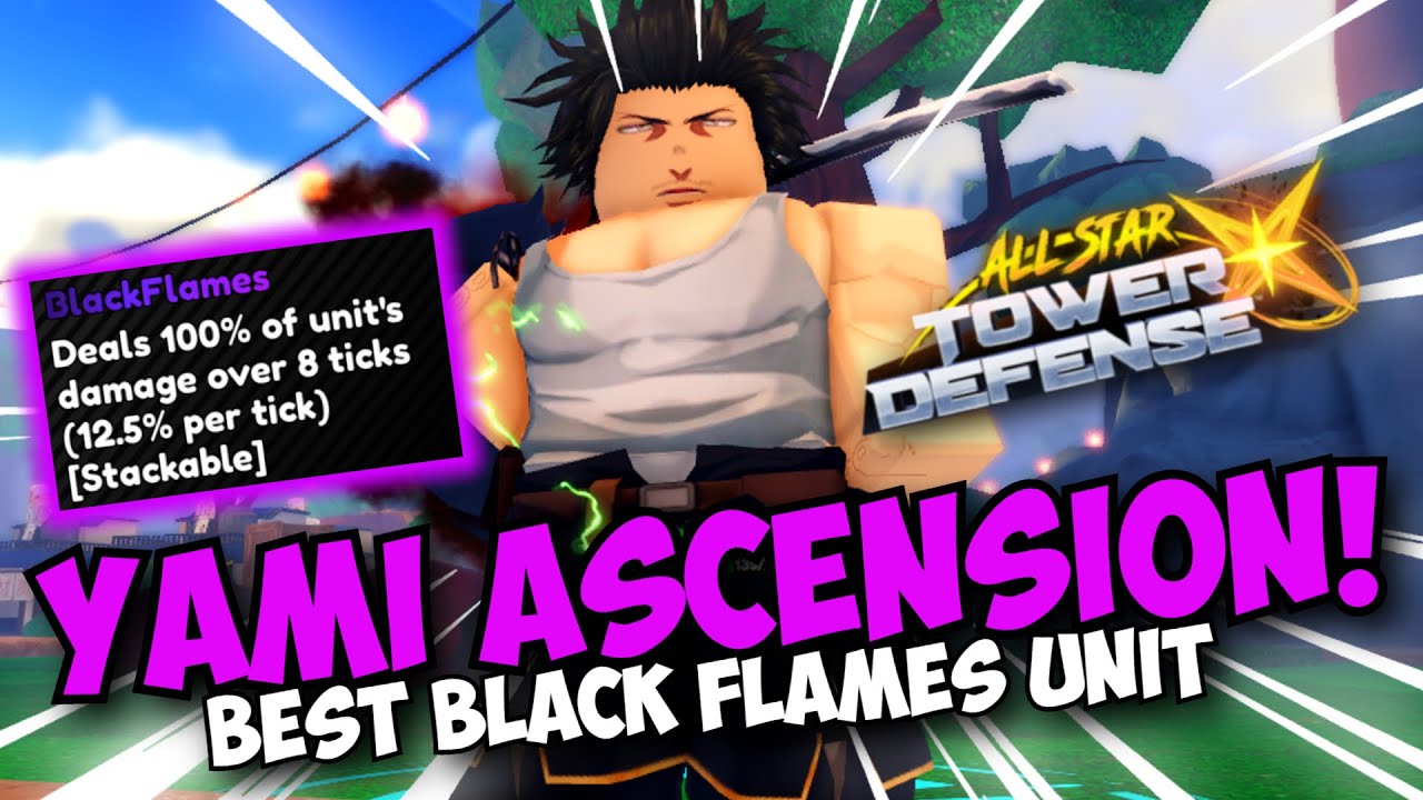 Getting YAMI ASCENDED The NEW BLACK FLAMES UNIT in ASTD X! | Dark Showcase