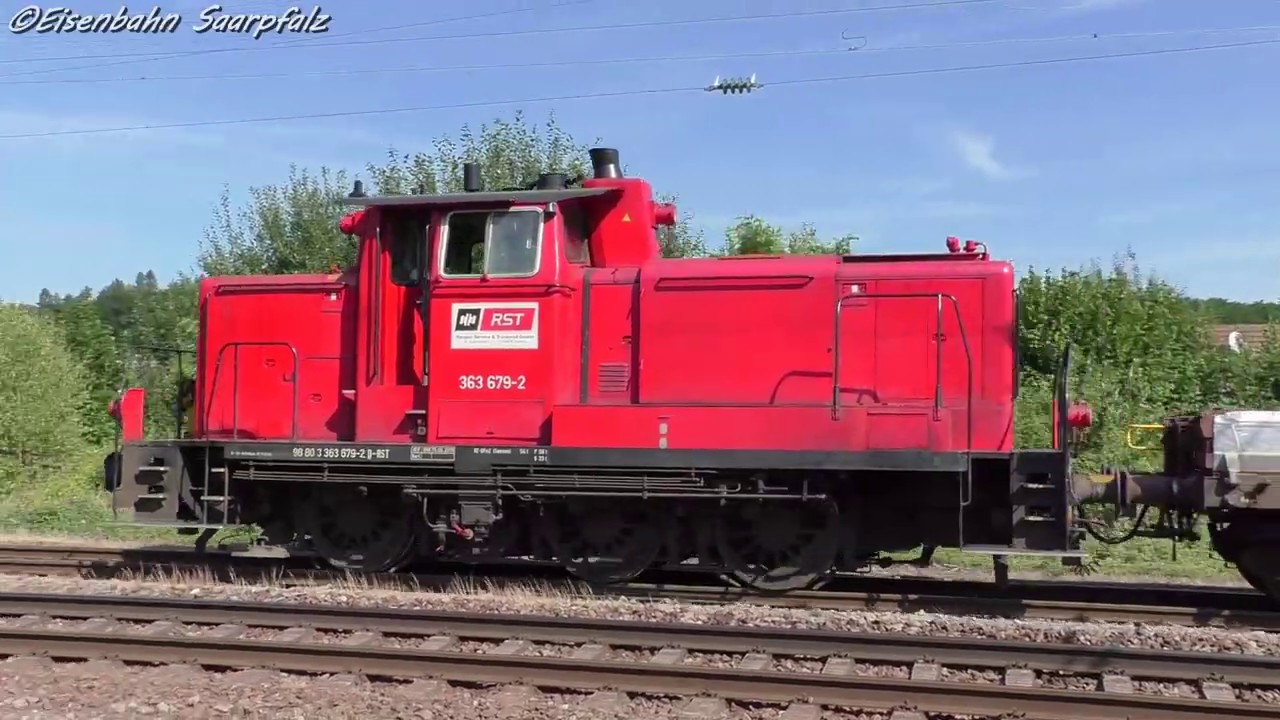 Unschlagbarer Diesel Sound einer V60 Diesellokomotive