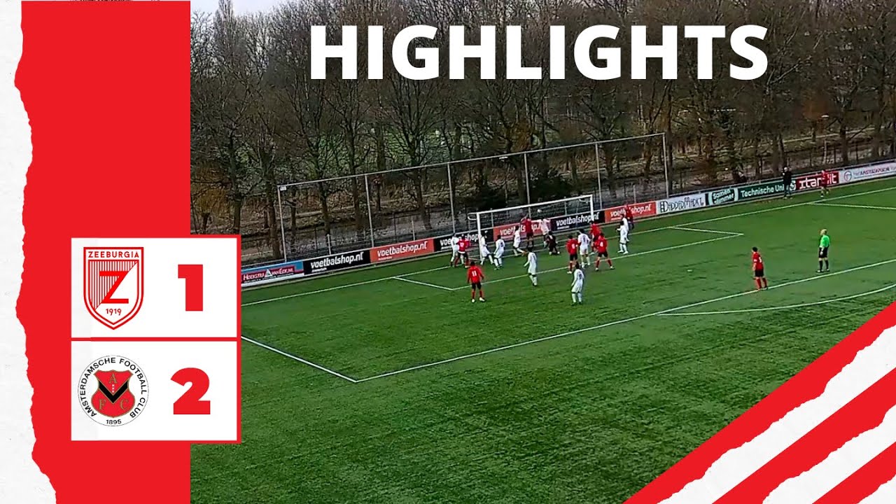 FLIPPERKAST GOAL 🤯 | Zeeburgia JO15-1 vs AFC JO15-1 | HIGHLIGHTS