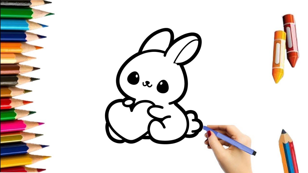 🐰How to Draw a Cute Bunny ✨