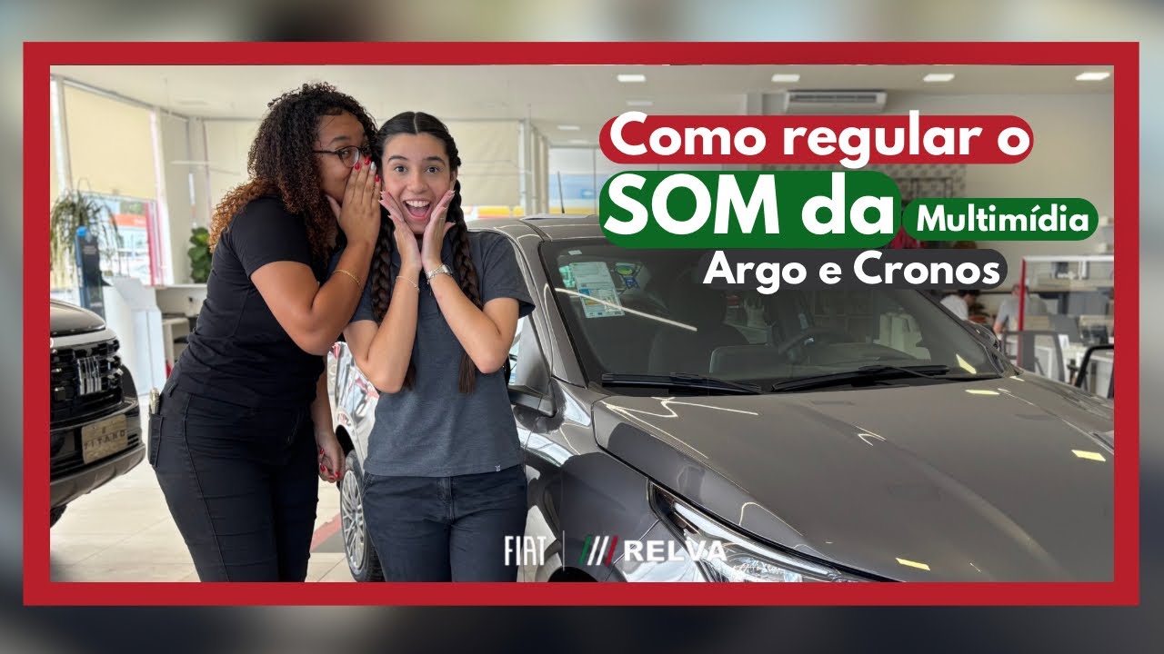 COMO REGULAR O SOM DA MULTIMÍDIA DO ARGO/CRONOS