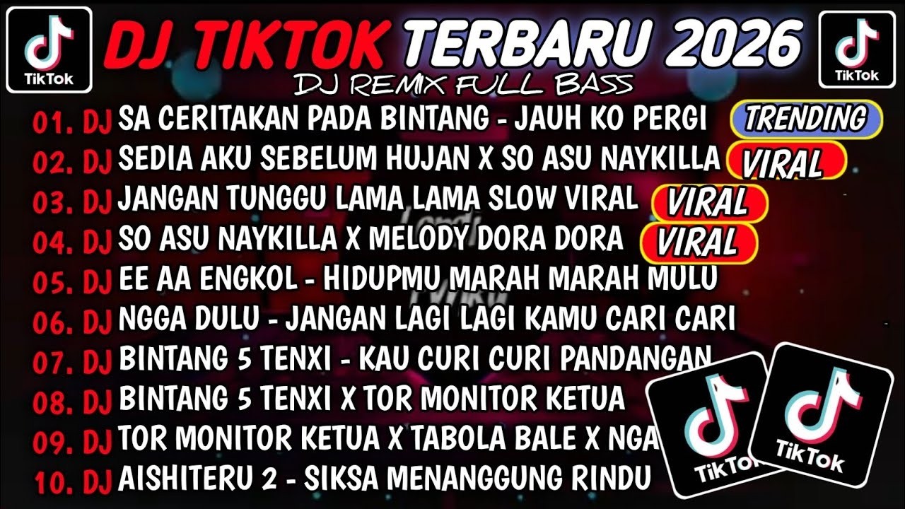 DJ TIKTOK TERBARU 2025🎵DJ SA CERITAKAN PADA BINTANG BINTANG🎵DJ SEDIA AKU SEBELUM HUJAN - IDGITAF