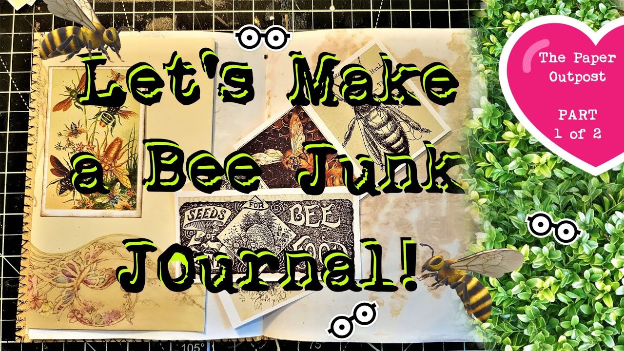Bee Journal How -To! Pt 1: Using Our Mass Makes of Journal Cards and Masterboards! The Paper Outpost