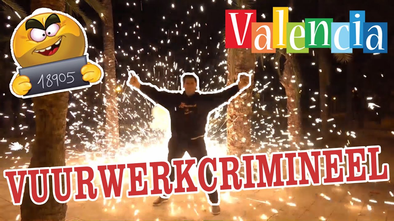VUURWERK CRIMINEEL RUBEN K. ZAL HET NOOIT AFLEREN!!! (1/9)