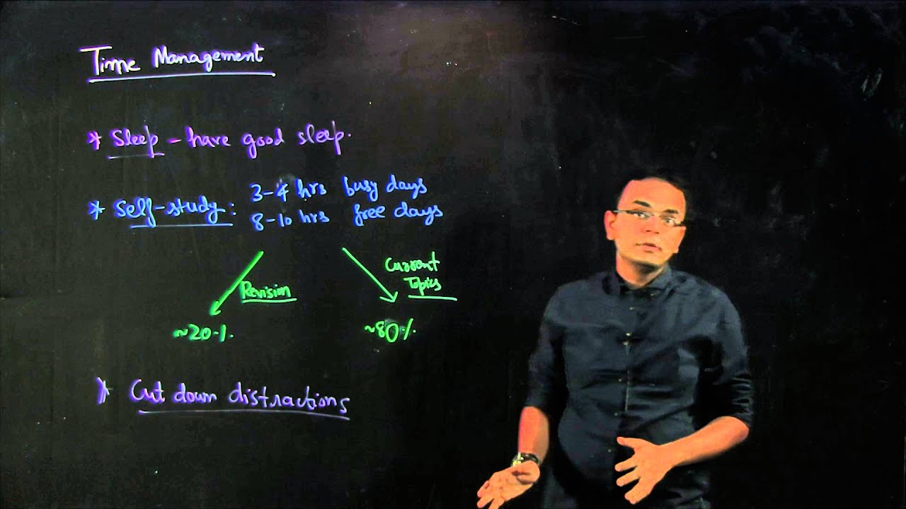 Tips for JEE preparation: Time Management
