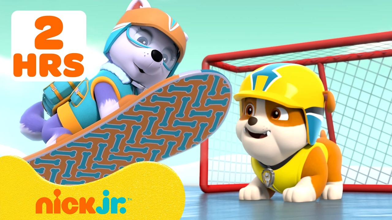 Paw Patrol - La Squadra dei Cuccioli | Salvataggi Sportivi #4 🏂❄️ Raccolta 120 min | Nick Jr. Italia