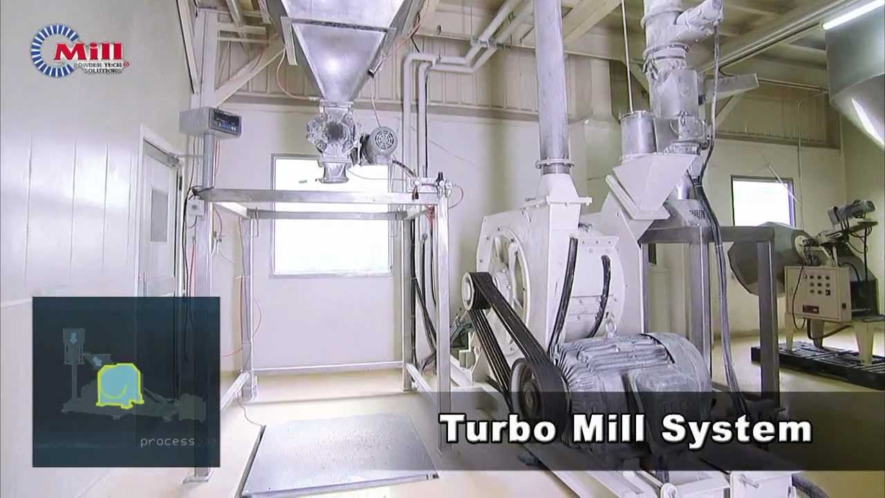 Grains, Spices and Carrageen Turbo Mill Grinding System