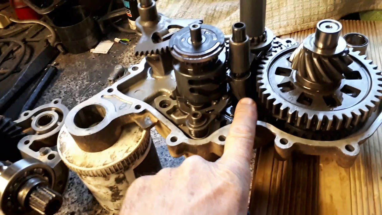 Can am gearbox G1 800xxc rebuild