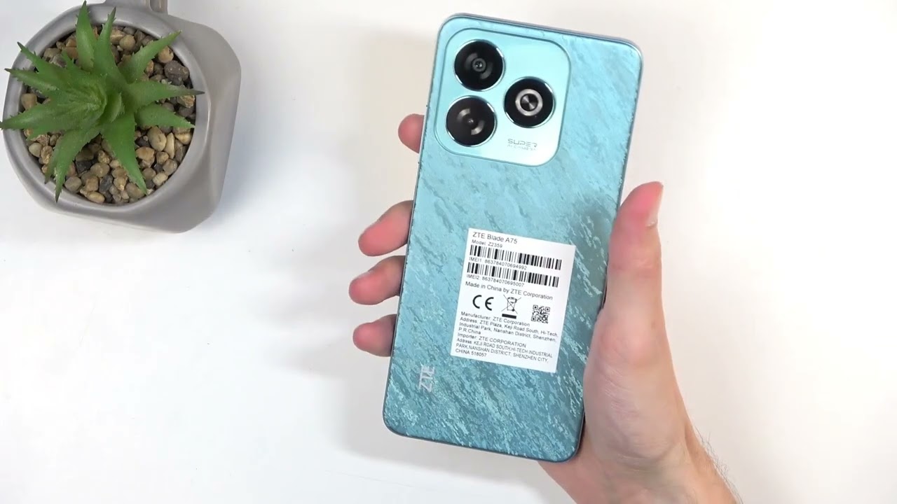 ZTE Blade A75 4G – Unboxing e prime impressioni